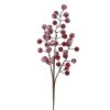 ΧΡΙΣΤΟΥΓΕΝΝΙΑΤΙΚΑ ΚΟΚΚΙΝΑ ΧΙΟΝΙΣΜΕΝΑ BERRIES ΚΛΑΔΙ 43ΕΚ