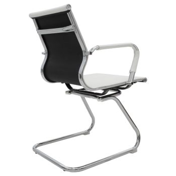 Alternative view of Καρέκλα γραφείου επισκέπτη Valter  λευκό pu 55.5x48x88εκ