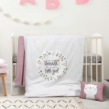 Beauty Home Σετ σεντόνια βρεφικά Cute Art 5191 120x160 Εμπριμέ