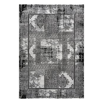 Beauty Home Σετ Κρεβ/ρας 3τμχ Prestige Art 9322 Grey Black - Γκρι Μαύρο