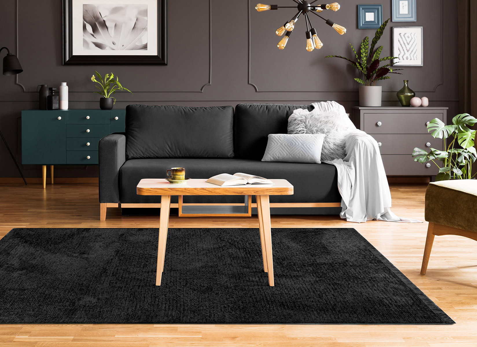 Beauty Home Χαλί Cocktail Art 9326 165x230 Μαύρο