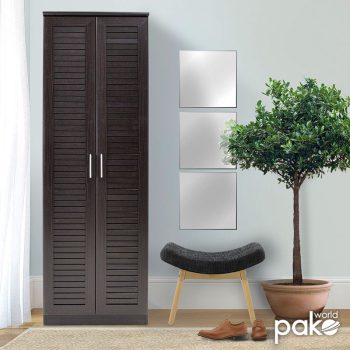 Alternative view of Παπουτσοθήκη-ντουλάπα SANTE  21 ζεύγων χρώμα wenge 60x37x183εκ