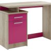 Γραφείο παιδικό Looney pakoworld χρώμα castillo-ροζ 100x55x75εκ 123-000081