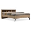 Κρεβάτι διπλό Bruno pakoworld χρώμα viscount - toro 160x200εκ 123-000104