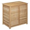 Καλάθι απλύτων Africa pakoworld φυσικό 58x40x60εκ 199-000233