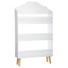 Παιδική βιβλιοθήκη Cloud pakoworld λευκή 58x18x100 εκ 199-000330