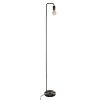 Φωτιστικό δαπέδου Keli pakoworld E27 40W μαύρο Φ20x150εκ 199-000535