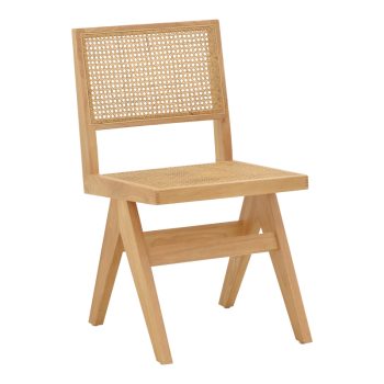 Καρέκλα Brenin pakoworld φυσικό rubberwood 45x56x82εκ 263-000023