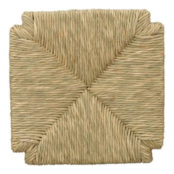 Ψάθα για ξύλινη καρέκλα Charchie I pakoworld φυσικό 33x33x3εκ 305-000002