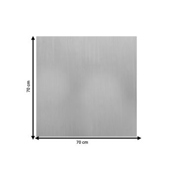 Alternative view of Επιφάνεια τραπεζιού Tredial  τ.Werzalit μπεζ 70x70εκ