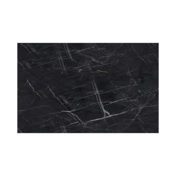 Επιφάνεια τραπεζιού Saran pakoworld μαύρο μαρμάρου 120x80εκ 310-000030