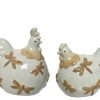 Κεραμική Κότα εκρού 8x10x12cm off-white/colour(s) 820987