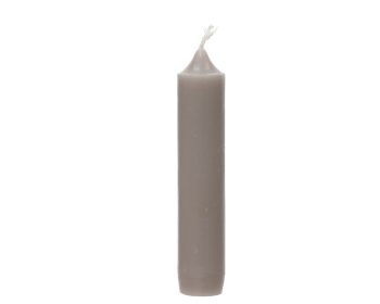 Κερί λαμπάδα 11x2.2Φ grey 880129