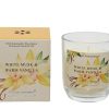 Αρωματικό κερί σε γυαλί White Musk & Warm Vanilla 8x8x9cm white 880248