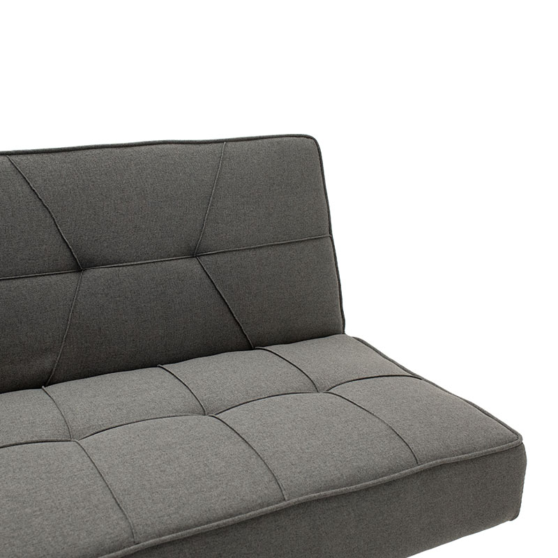 Καναπές-κρεβάτι Travis 3θέσιος με ύφασμα γκρι 175x83x74εκ - Image 6