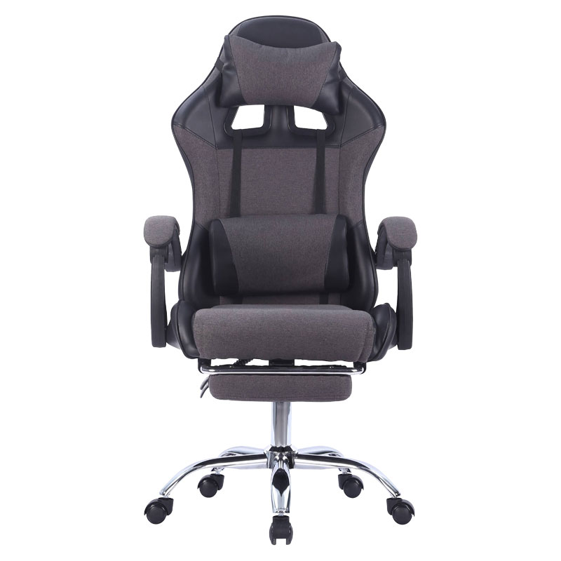 Καρέκλα γραφείου Winner gaming pakoworld PVC-ύφασμα μαύρο 058-000051