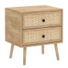 Κομοδίνο Oslo pakoworld sonoma 50x39x55εκ 086-000002