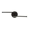 Φωτιστικό τοίχου-απλίκα PWL-0987 pakoworld LED 10W μαύρο 40x5x11εκ 099-000086