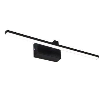 Φωτιστικό τοίχου-απλίκα PWL-1054 pakoworld LED 6W μαύρο 50x10x10εκ 099-000116