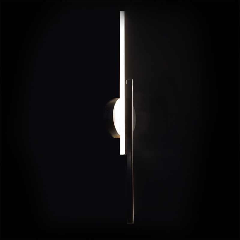 Φωτιστικό τοίχου-απλίκα PWL-1167 LED 3000K μαύρο 70x10x10εκ - Image 2