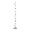 Φωτιστικό δαπέδου PWL-1168 pakoworld LED 3000K ασημί Φ30x145εκ 099-000144