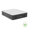 Στρώμα Luxury pakoworld pocket spring+gel memory foam+latex διπλής όψης aloe vera 34-36cm 150x200εκ 100-000019