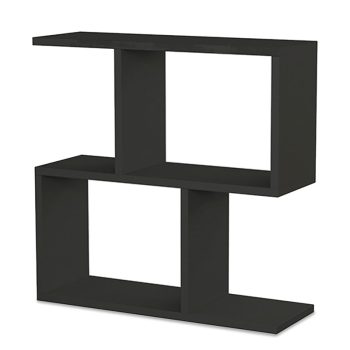 Βοηθητικό τραπέζι Homemania pakoworld χρώμα ανθρακί 60x20x60εκ 119-000730