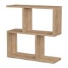 Βοηθητικό τραπέζι Homemania pakoworld χρώμα φυσικό 60x20x60εκ 119-000731