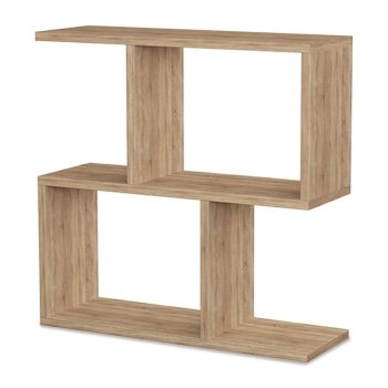 Βοηθητικό τραπέζι Homemania pakoworld χρώμα φυσικό 60x20x60εκ 119-000731