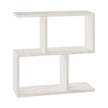 Βοηθητικό τραπέζι Homemania pakoworld λευκό antique 60x20x60εκ 119-001125