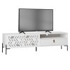 Έπιπλο τηλεόρασης Melati pakoworld λευκό 170x45x48.5εκ 119-001162