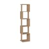 Βιβλιοθήκη - στήλη Piri pakoworld oak μελαμίνης 35x30x161εκ 119-001185