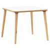 Παιδικό τραπεζάκι Jerry pakoworld λευκό-φυσικό 50x50x43εκ 120-000291