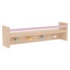 Κρεμάστρα Dorian pakoworld φυσικό-ροζ 50x10x18εκ 120-000307