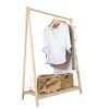 Έπιπλο εισόδου Leone pakoworld φυσικό 86x38x125εκ 120-000321