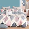 Σετ πάπλωμα υπέρδιπλο Art 12135 Nadia 220x240 Γκρι Beauty Home