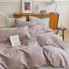 Σετ πάπλωμα υπέρδιπλο Art 12150 Emilie 220x240 Μόκα Beauty Home