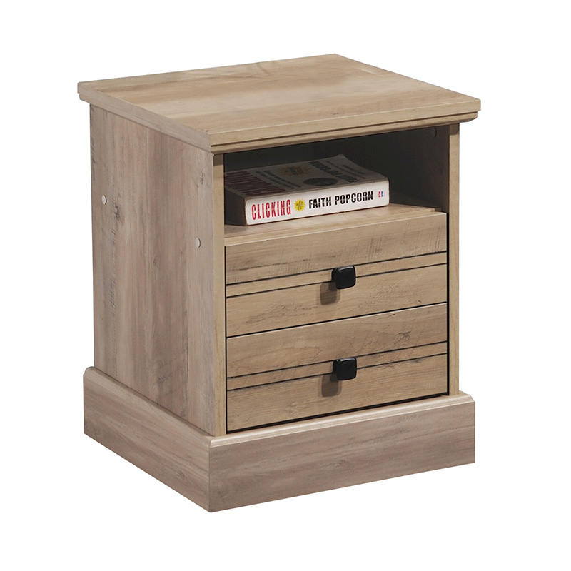 Κομοδίνο Libby pakoworld φυσικό 40x40x50.5εκ 123-000176