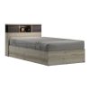 Κρεβάτι μονό OLYMPUS pakoworld σε χρώμα castillo-toro 120x200εκ 123-000204