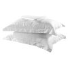 Beauty Home Ζεύγος μαξιλαροθήκες Oxford Dobby Cotton Rich Blend Art 1381 53x73+5 Λευκό
