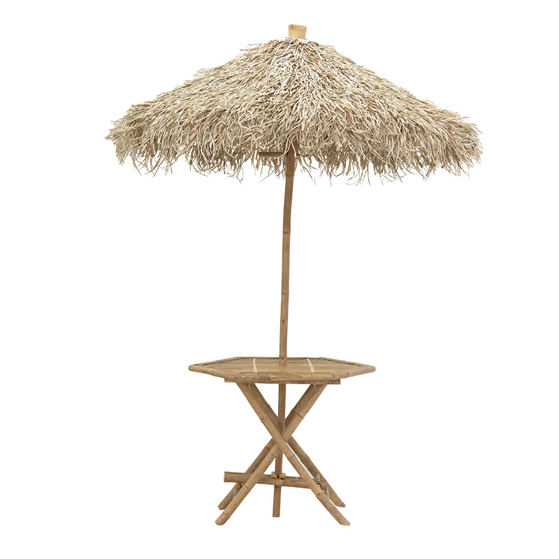 Τραπεζαρία Saava σετ 4τμχ bamboo φυσικό - Image 2