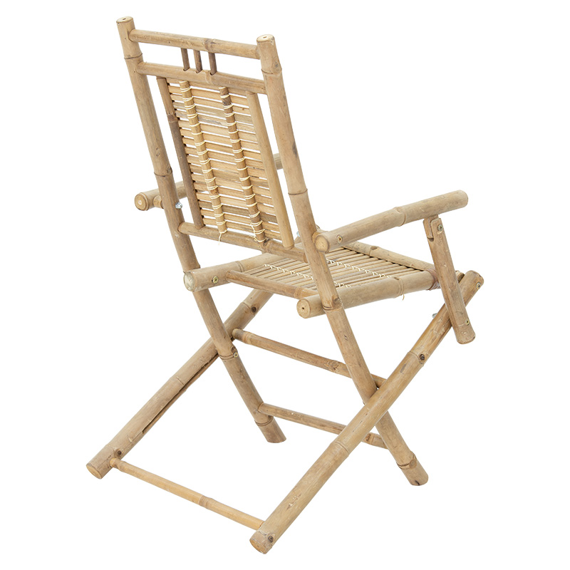 Τραπεζαρία Saava σετ 4τμχ bamboo φυσικό - Image 4