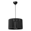 Φωτιστικό οροφής μονόφωτο Levitate pakoworld Ε27 μαύρο Φ30x75εκ 147-000128