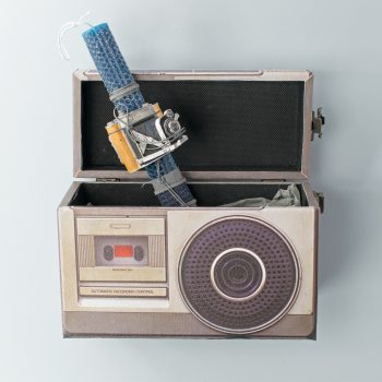 154_ΚΟΥΤΙ_ΔΕΡΜΑΤΙΝΟ_vintage_ΚΑΣΕΤΑ