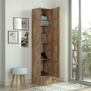 Alternative view of Στήλη Xara  oak 35.5x35.5x180εκ