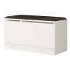 Έπιπλο εισόδου Firefly pakoworld λευκό 89.5x35.5x46εκ 176-000099