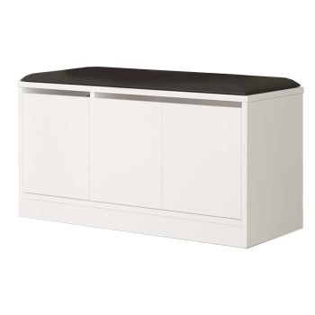 Έπιπλο εισόδου Firefly pakoworld λευκό 89.5x35.5x46εκ 176-000099