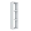 Ραφιέρα τοίχου Adelia pakoworld λευκό 22x18.5x90εκ 182-000036