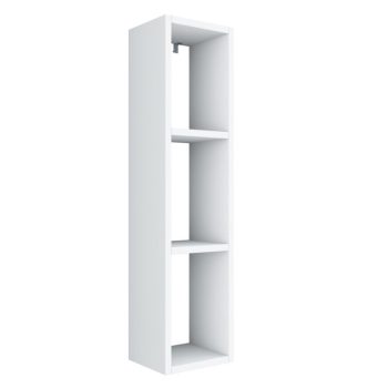Ραφιέρα τοίχου Adelia pakoworld λευκό 22x18.5x90εκ 182-000036