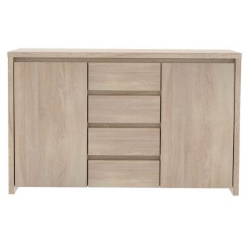 Μπουφές Selina pakoworld sonoma 143.5x40.5x92εκ 195-000025